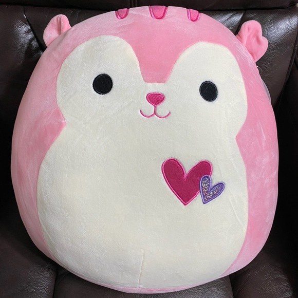 pink chipmunk squishmallow